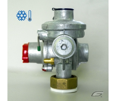 Регулятор давления газа RF  ARCTIC  25 G (угловой) с клапаном отбора входного и выходного давления